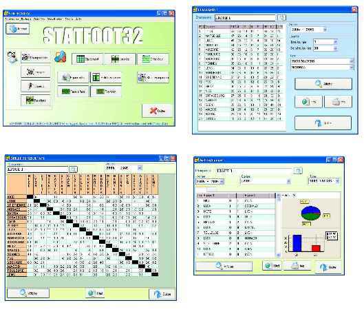 STATFOOT32 Screenshot